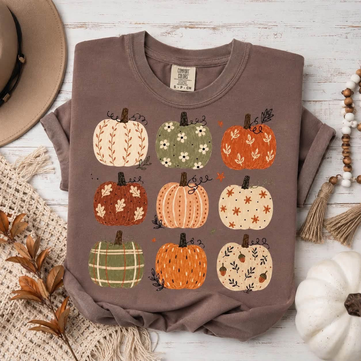 Pumpkin Array Graphic Tee