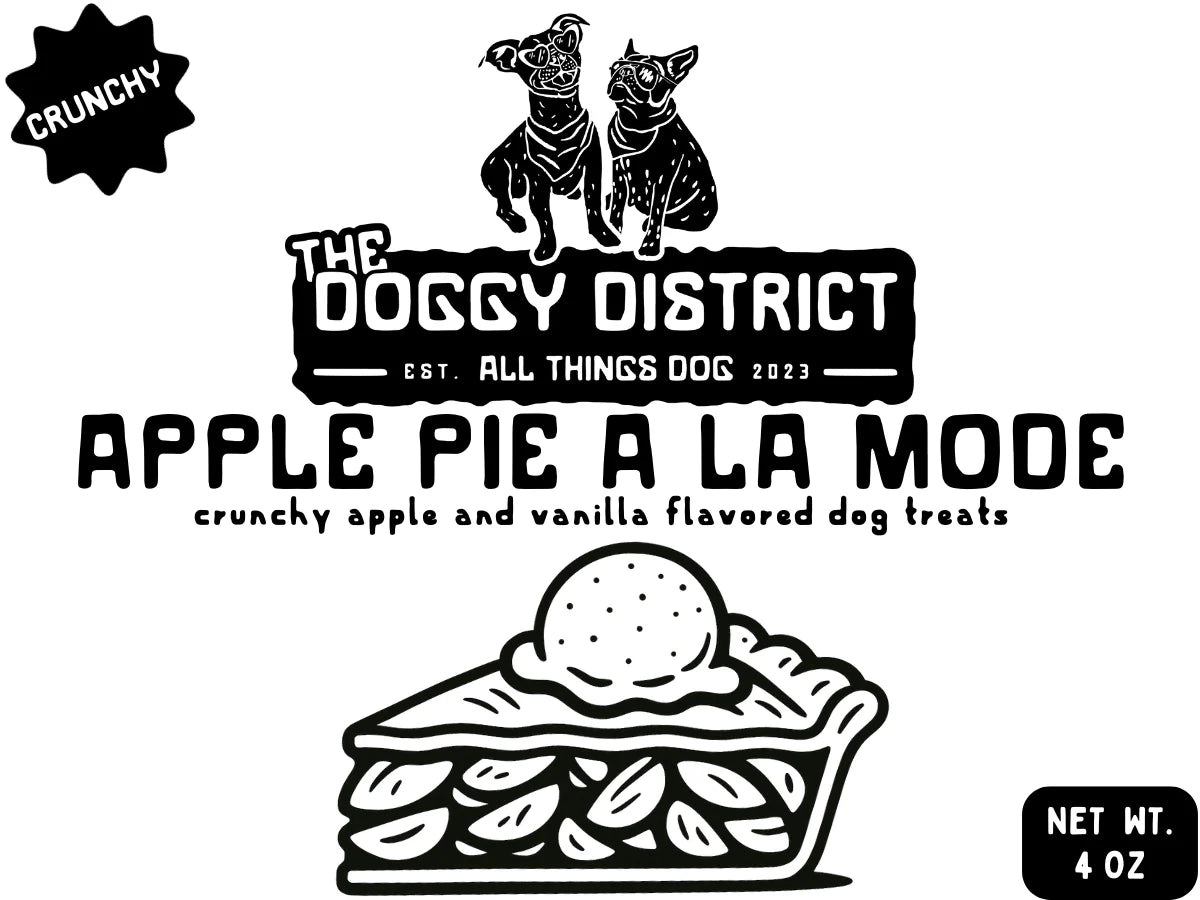 Apple Pie à la Mode Dog Treats