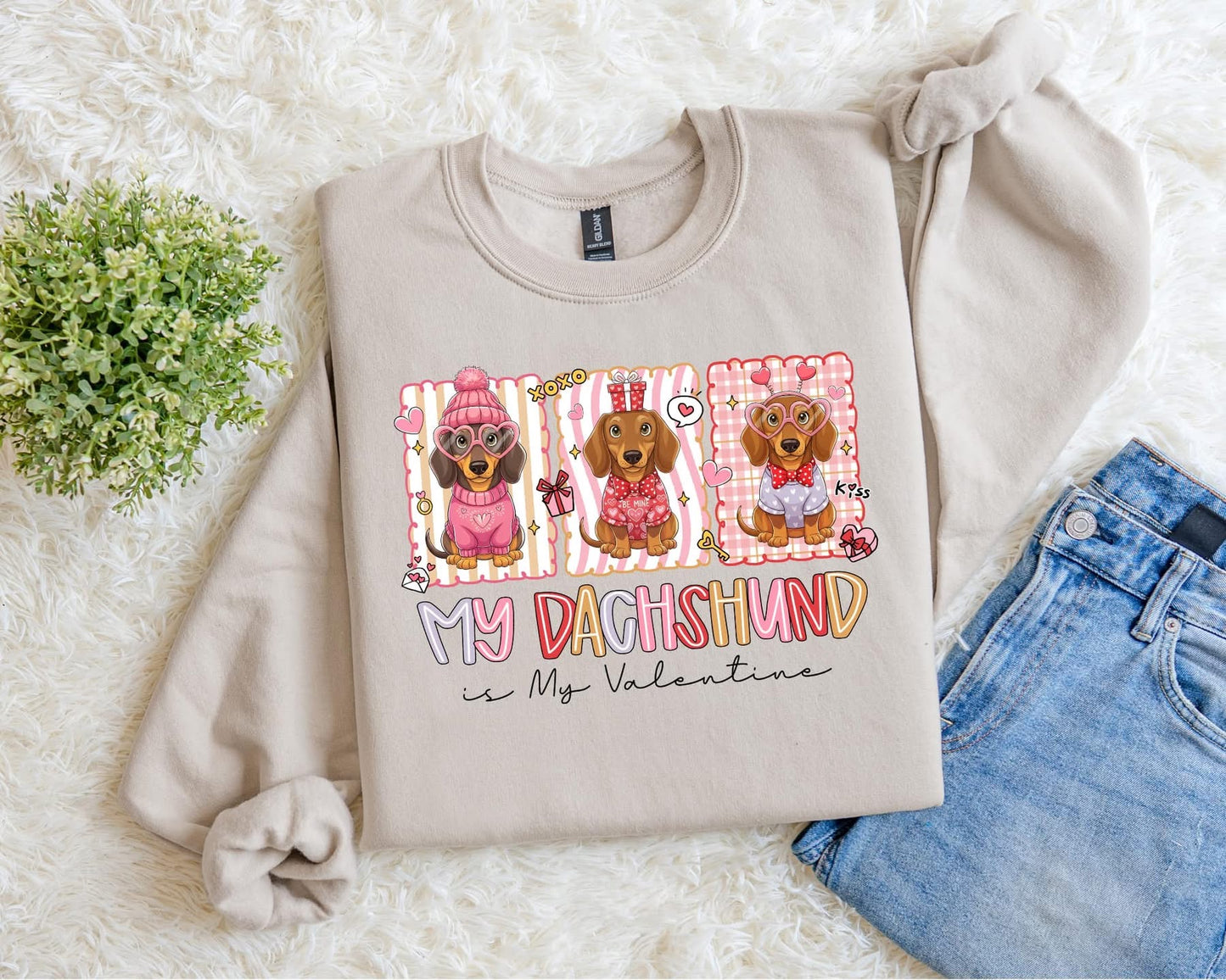 My Dachshund Graphic Sweatshirt