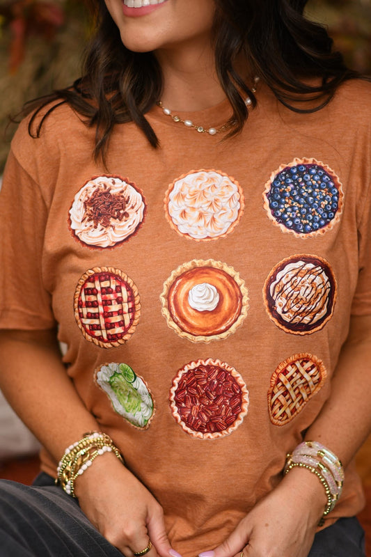 Thanksgiving Pies Graphic Tee