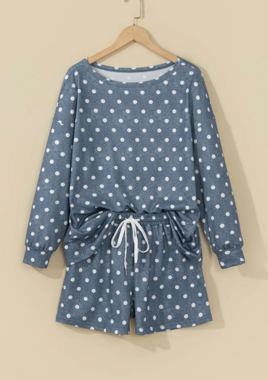 *PREORDER* Polka Dot Loose Short Set