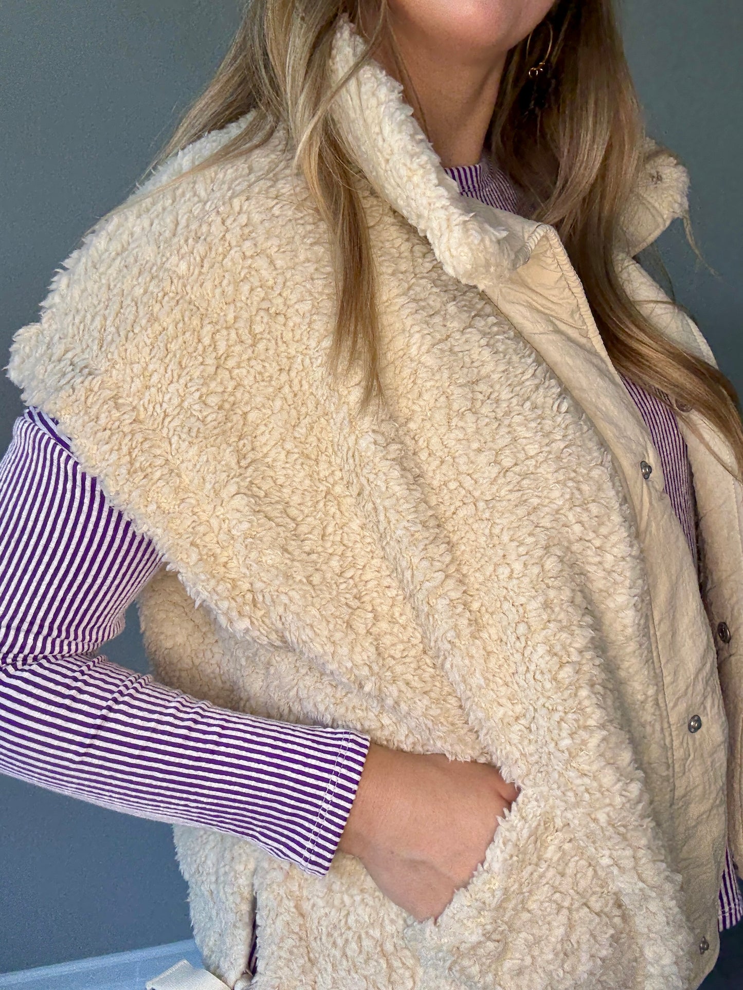 Cozy Oversized Faux Fur Vest