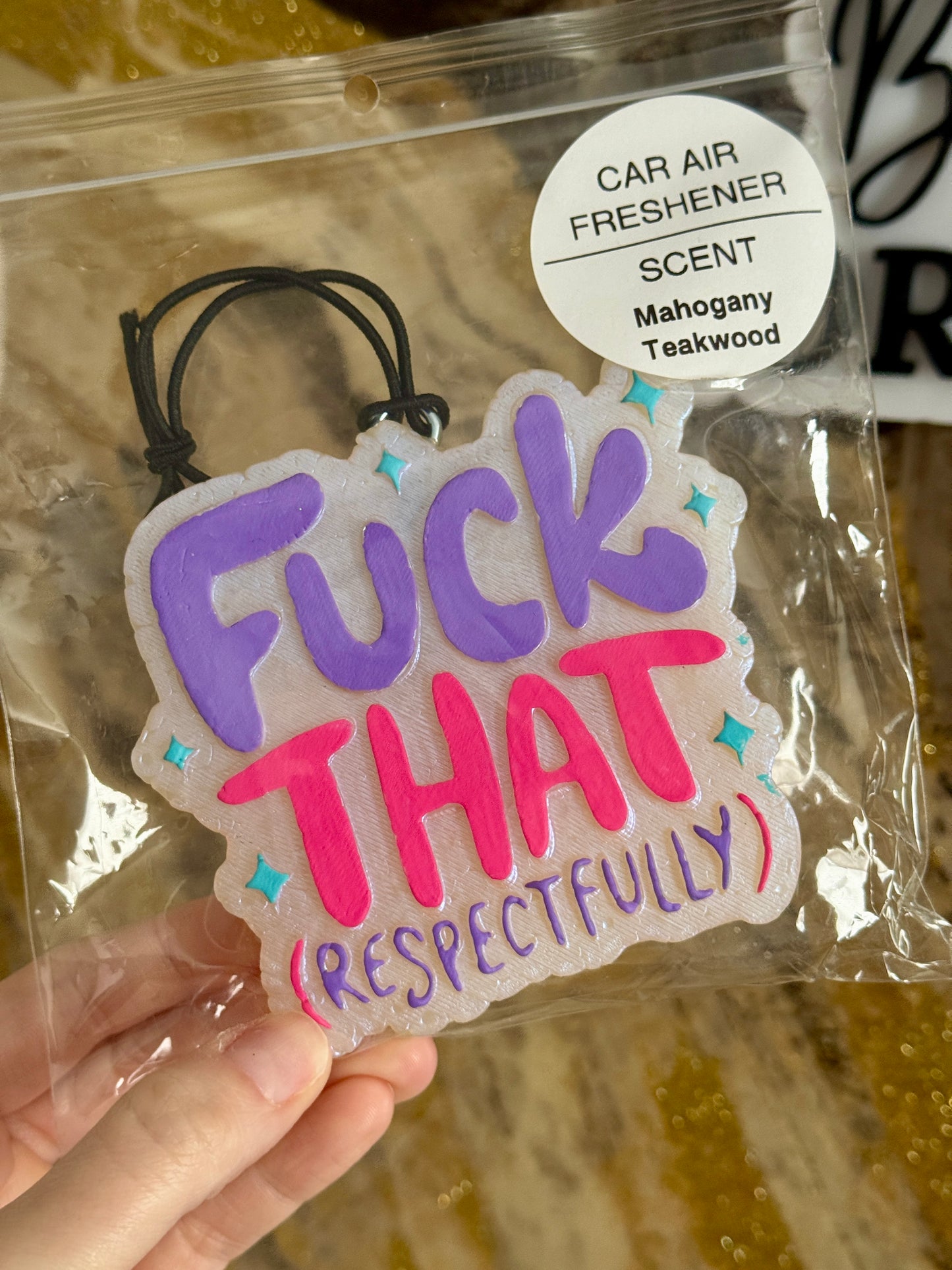 F That Air Freshie (Mahogany Teakwood Scent)