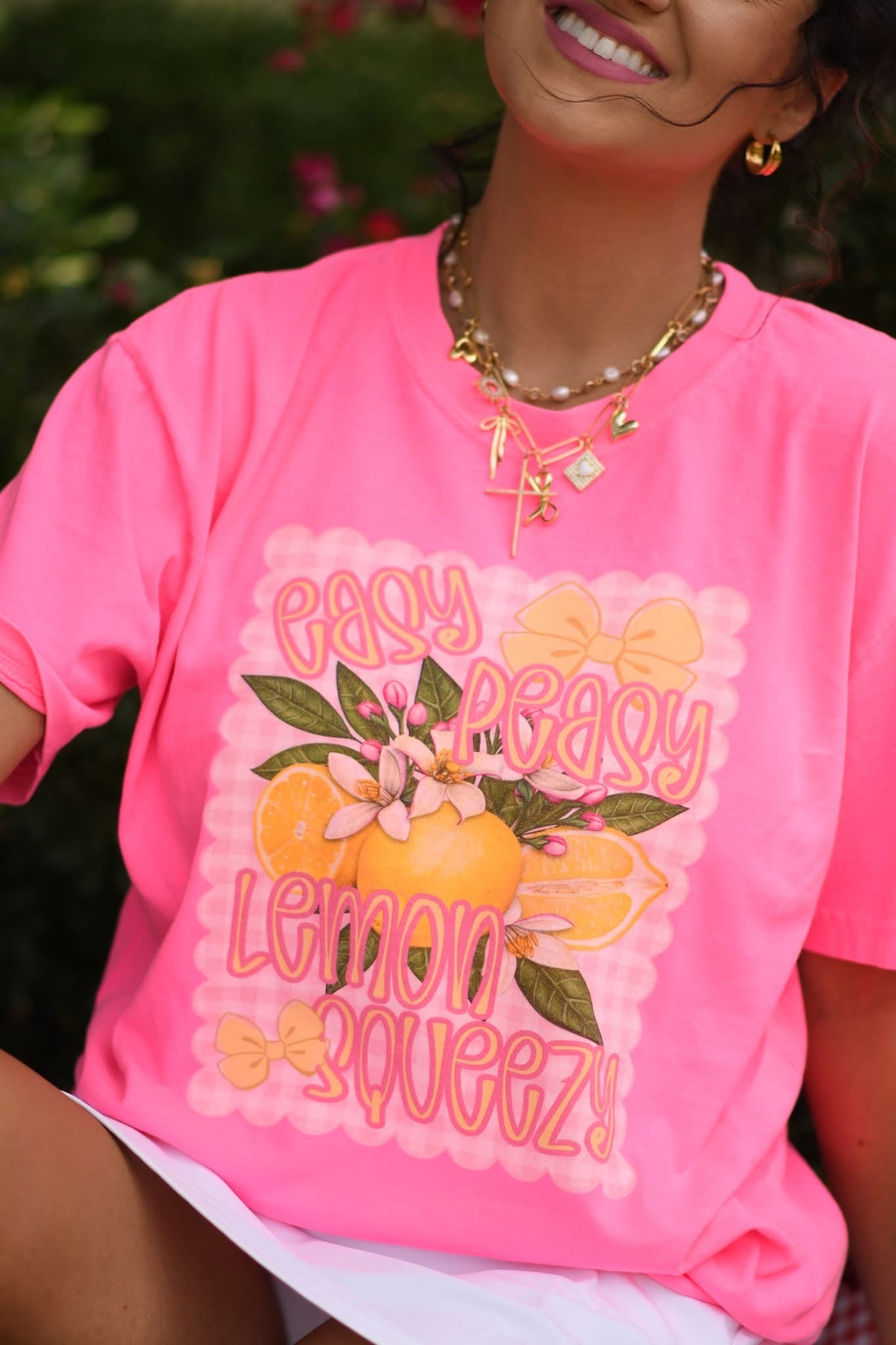 Easy Peasy Lemon Squeezy Graphic Tee