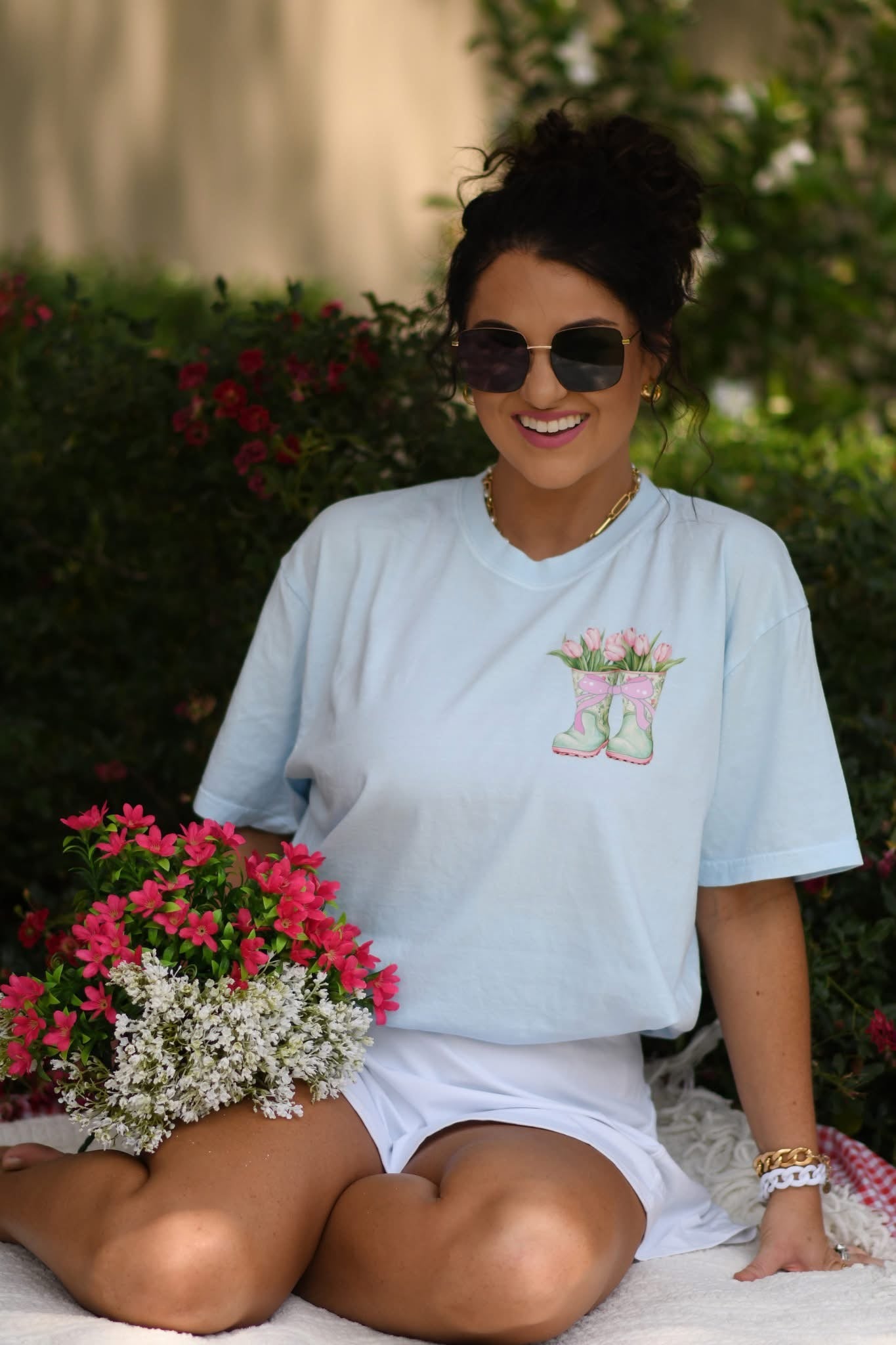 Petals And Pretty Things Graphic Tee