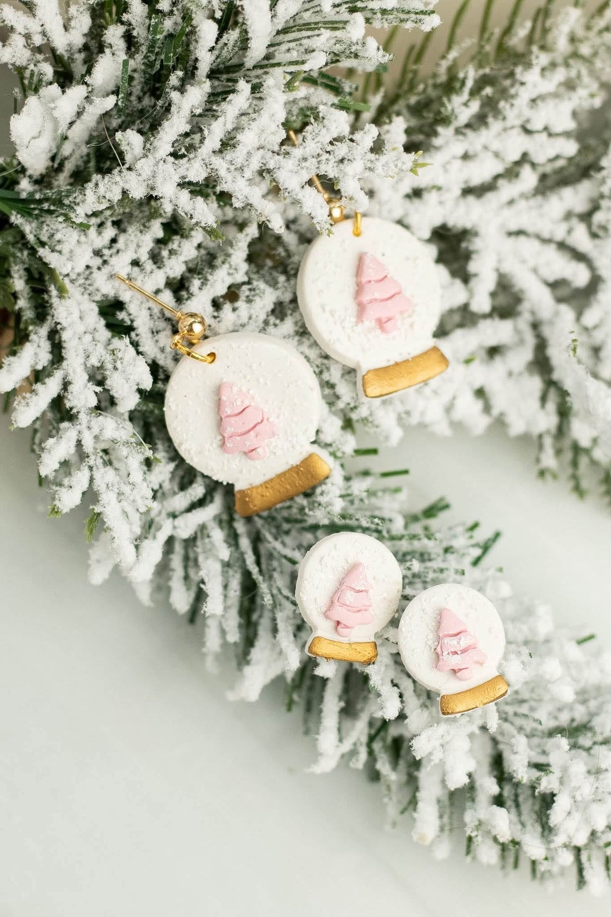 *PREORDER* Pink Whimsy Globe Earrings