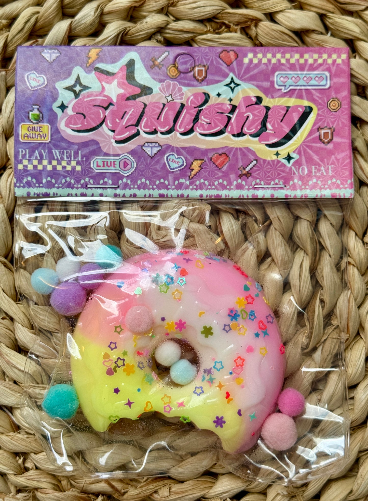 Donut Bite Me Squishy Toy