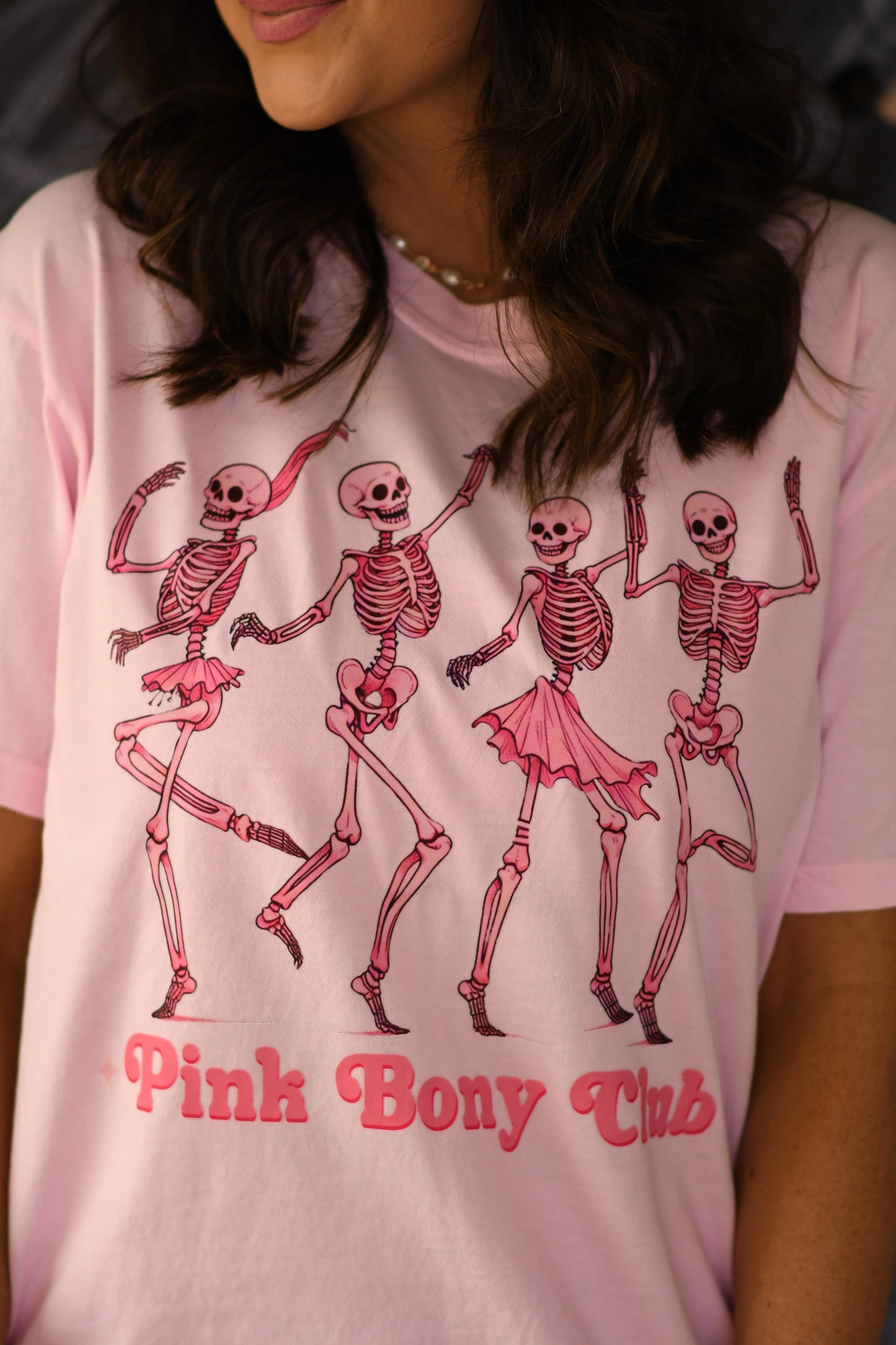 Pink Bony Club Graphic Tee