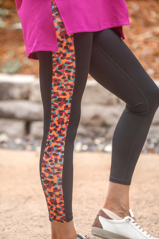 Multicolor Leopard Leggings