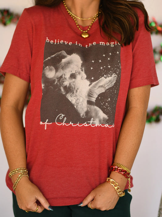 Believe In The Magic Of Christmas Graphic Tee