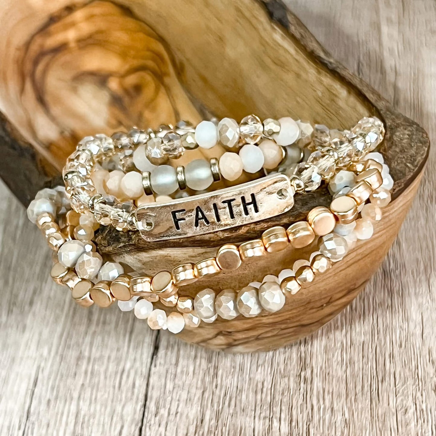 Faith Bracelet Stack