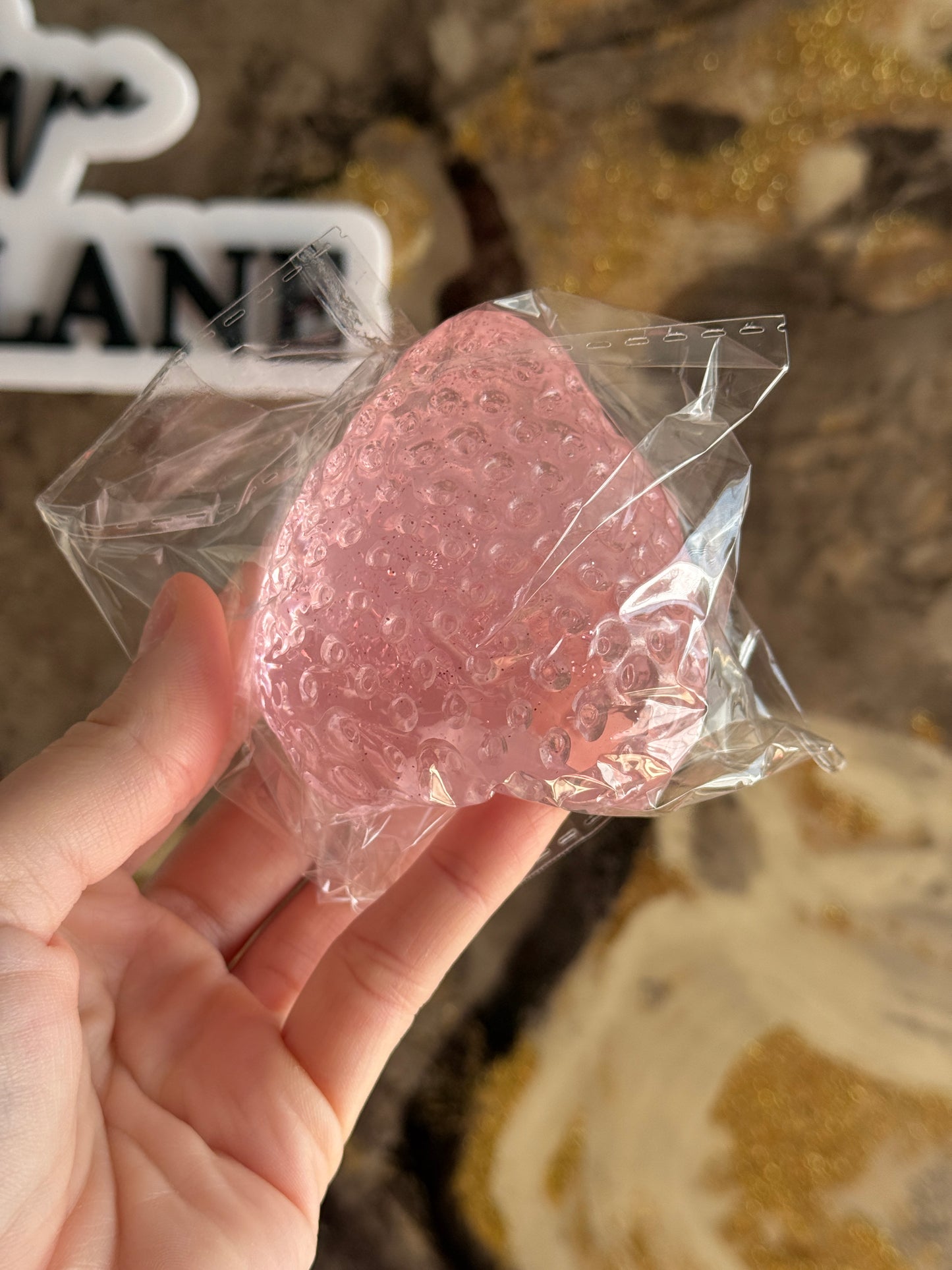 Strawberry Squishy Toy