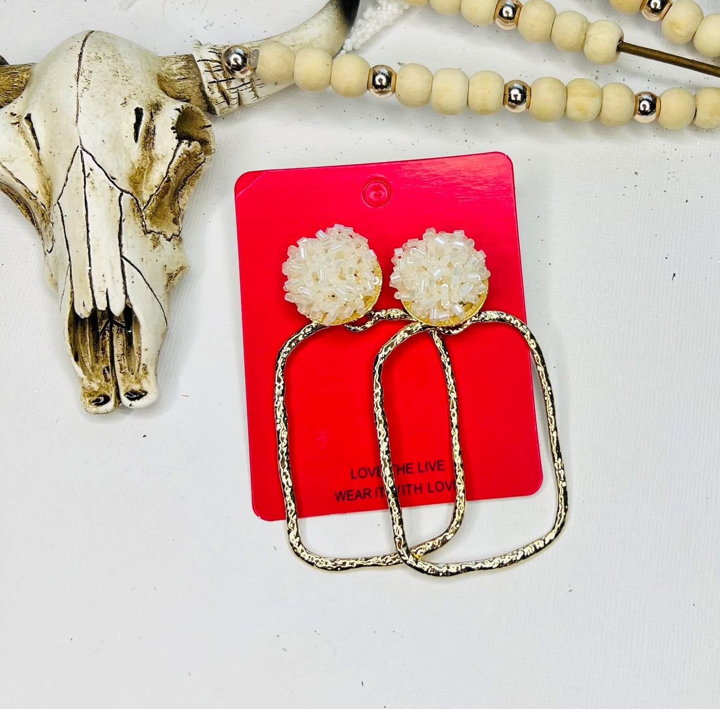 Gold Statement Earrings