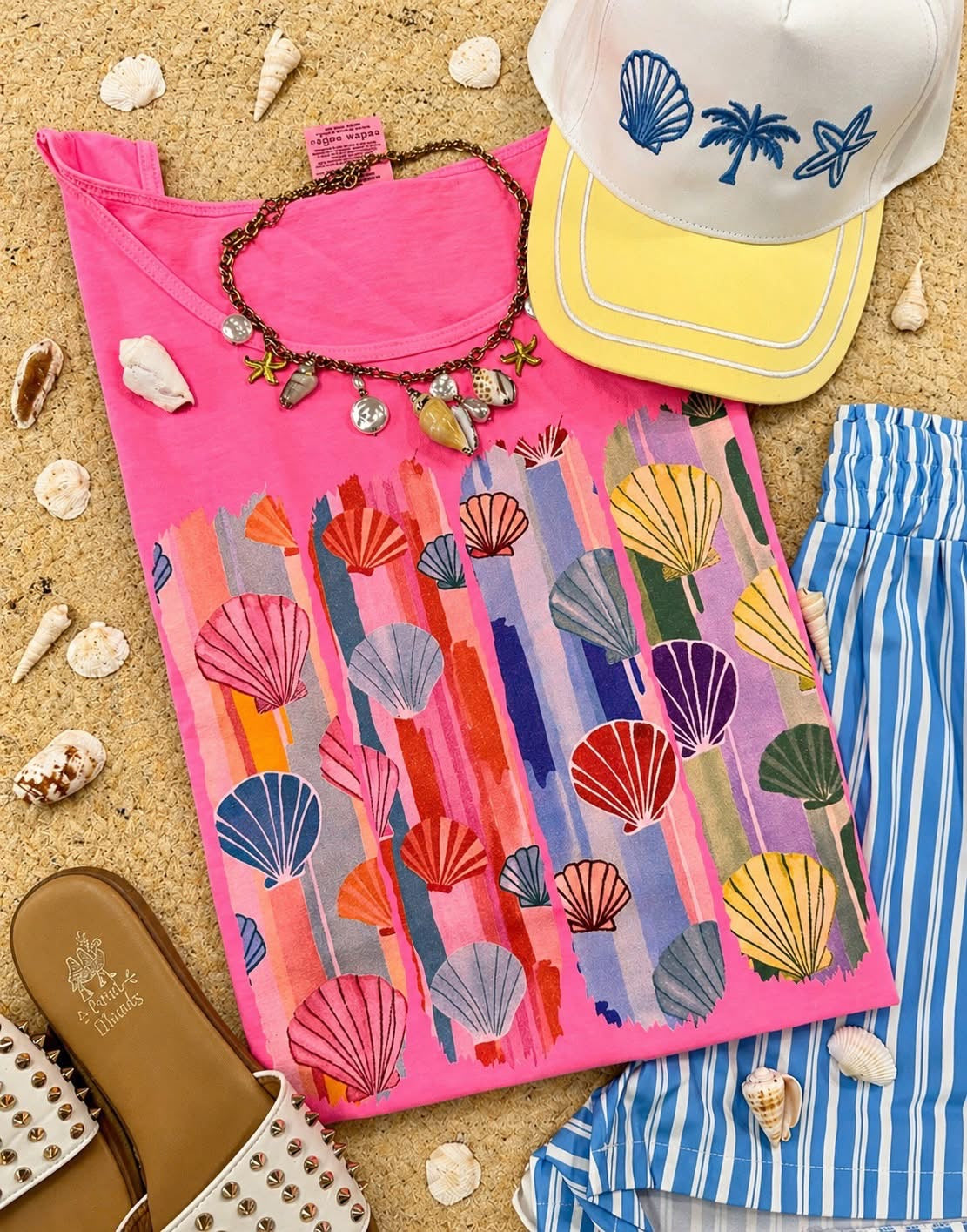 Seashell Swatch Graphic Tee/ Tank Top