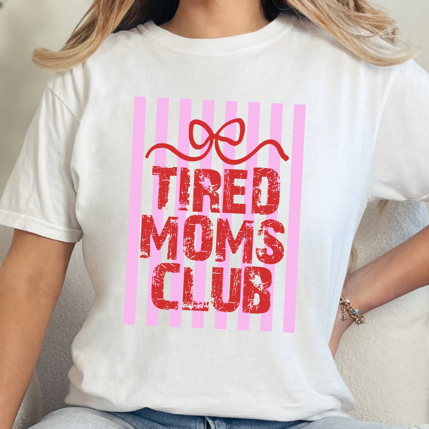 Tired Moms Club Graphic Tee