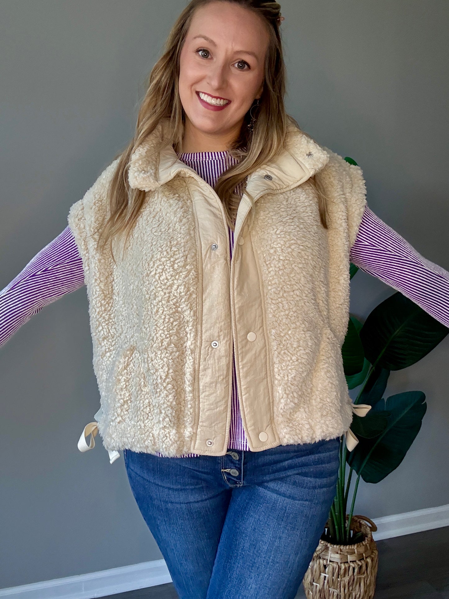 Cozy Oversized Faux Fur Vest