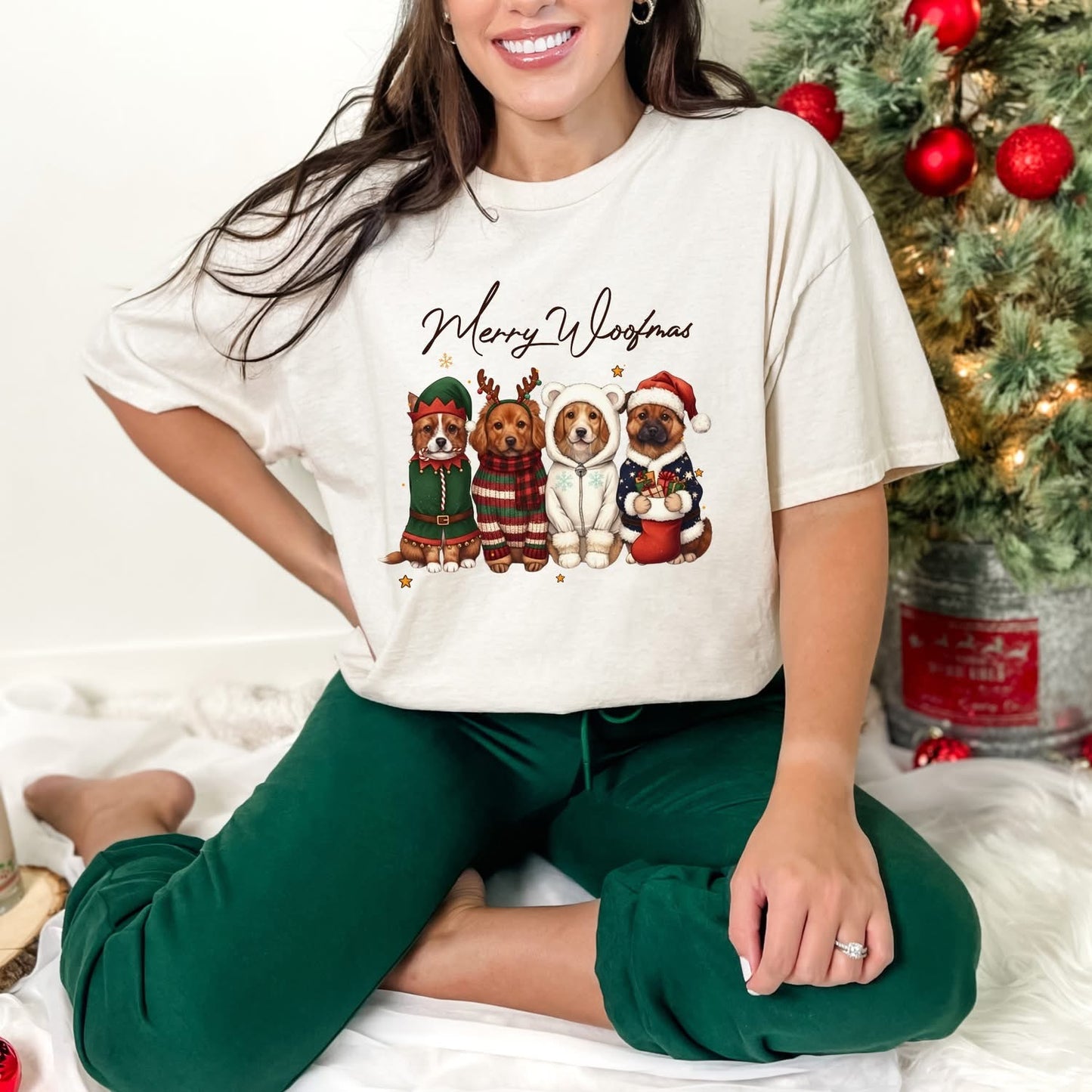 Merry Woofmas Graphic Tee