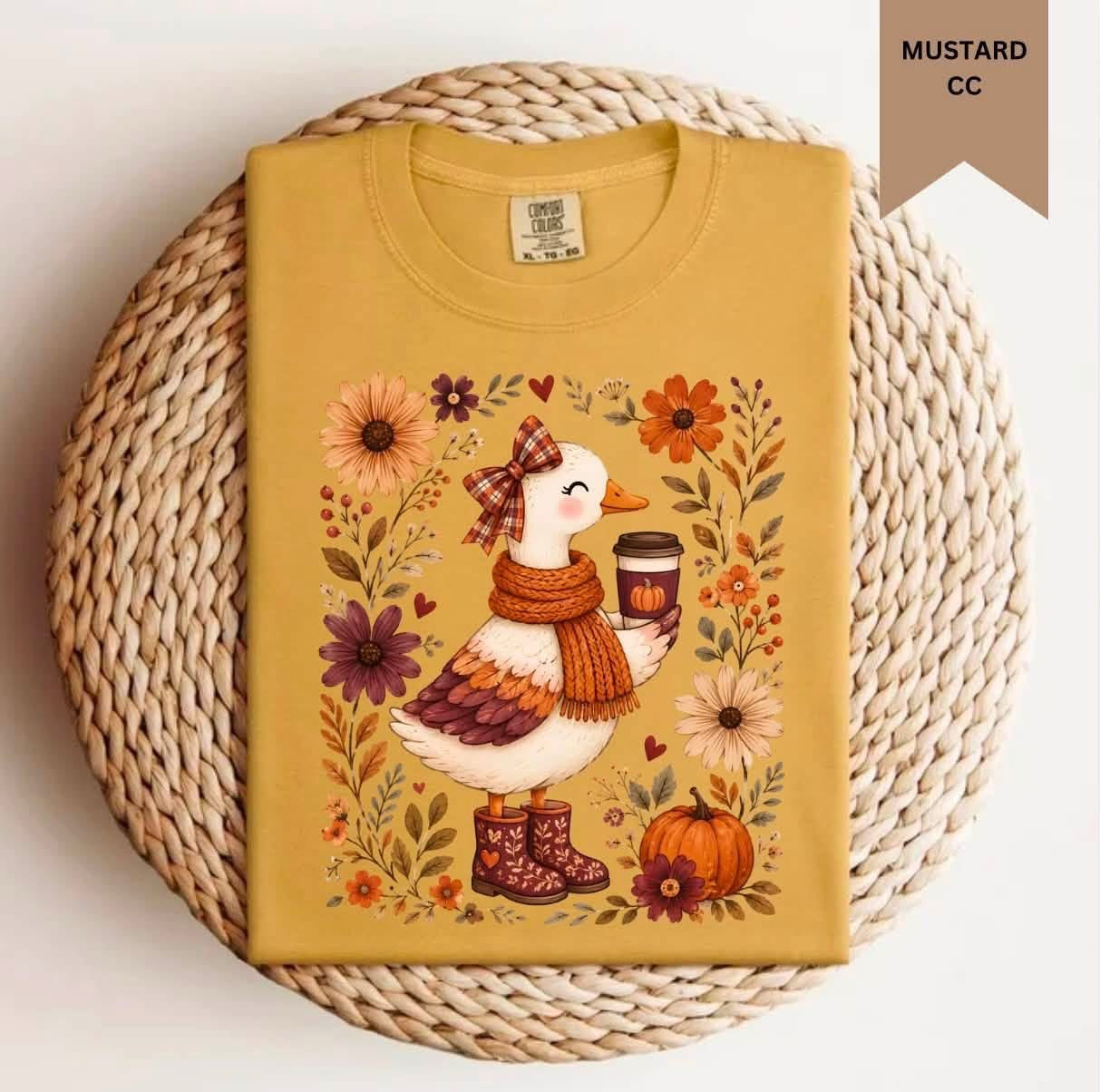 Fall Goose Graphic Tee