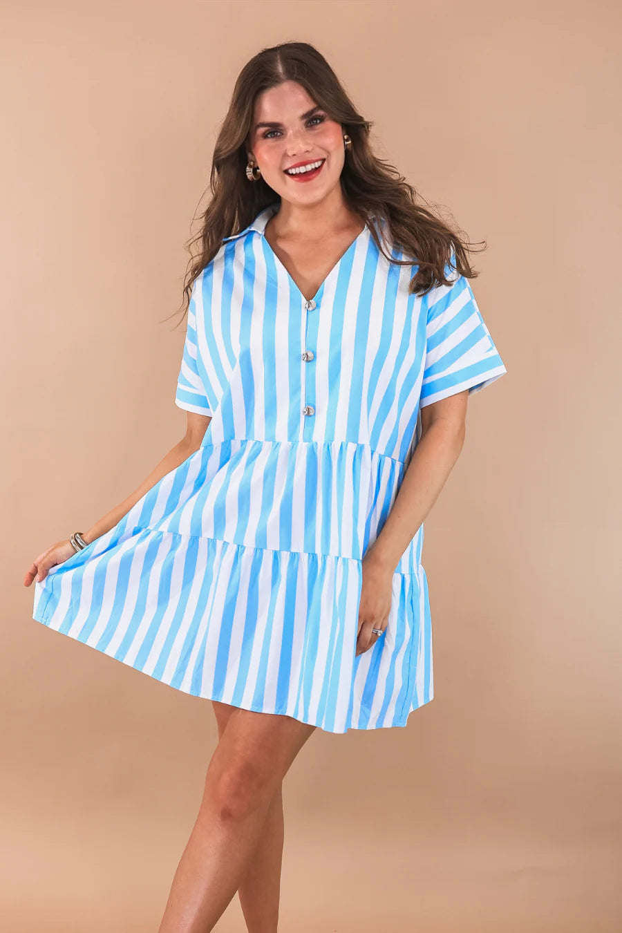 Sunny Days Striped Dress