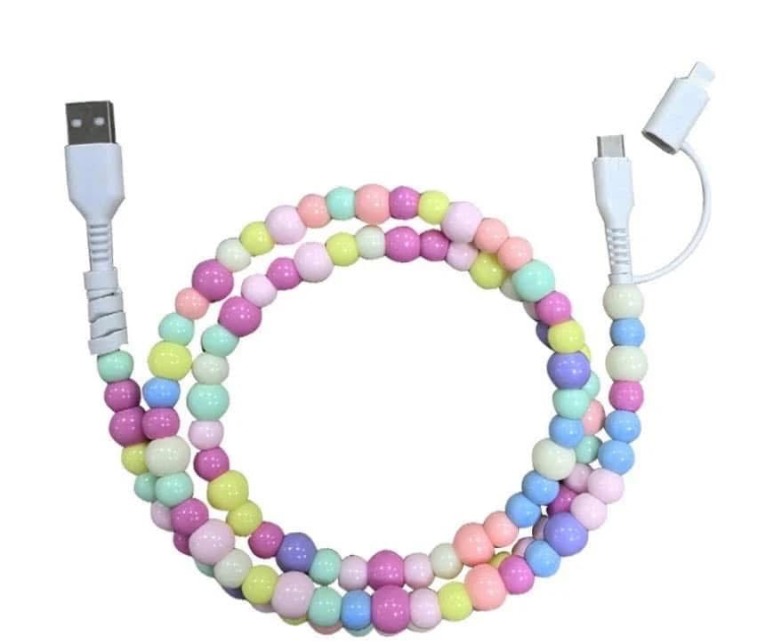 Beaded Phone Charger