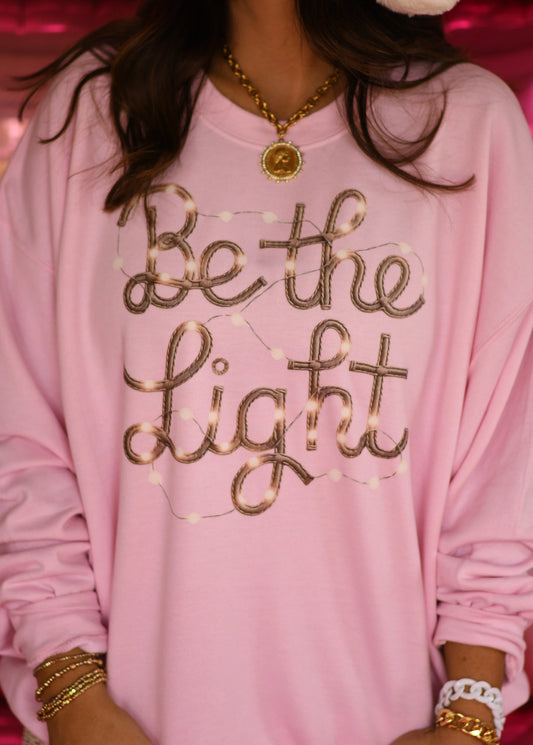 Be The Light Graphic Sweatshirt