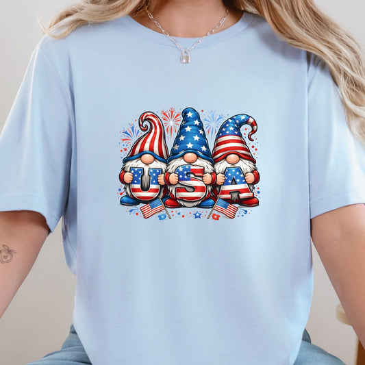 Patriotic Gnomes Graphic Tee