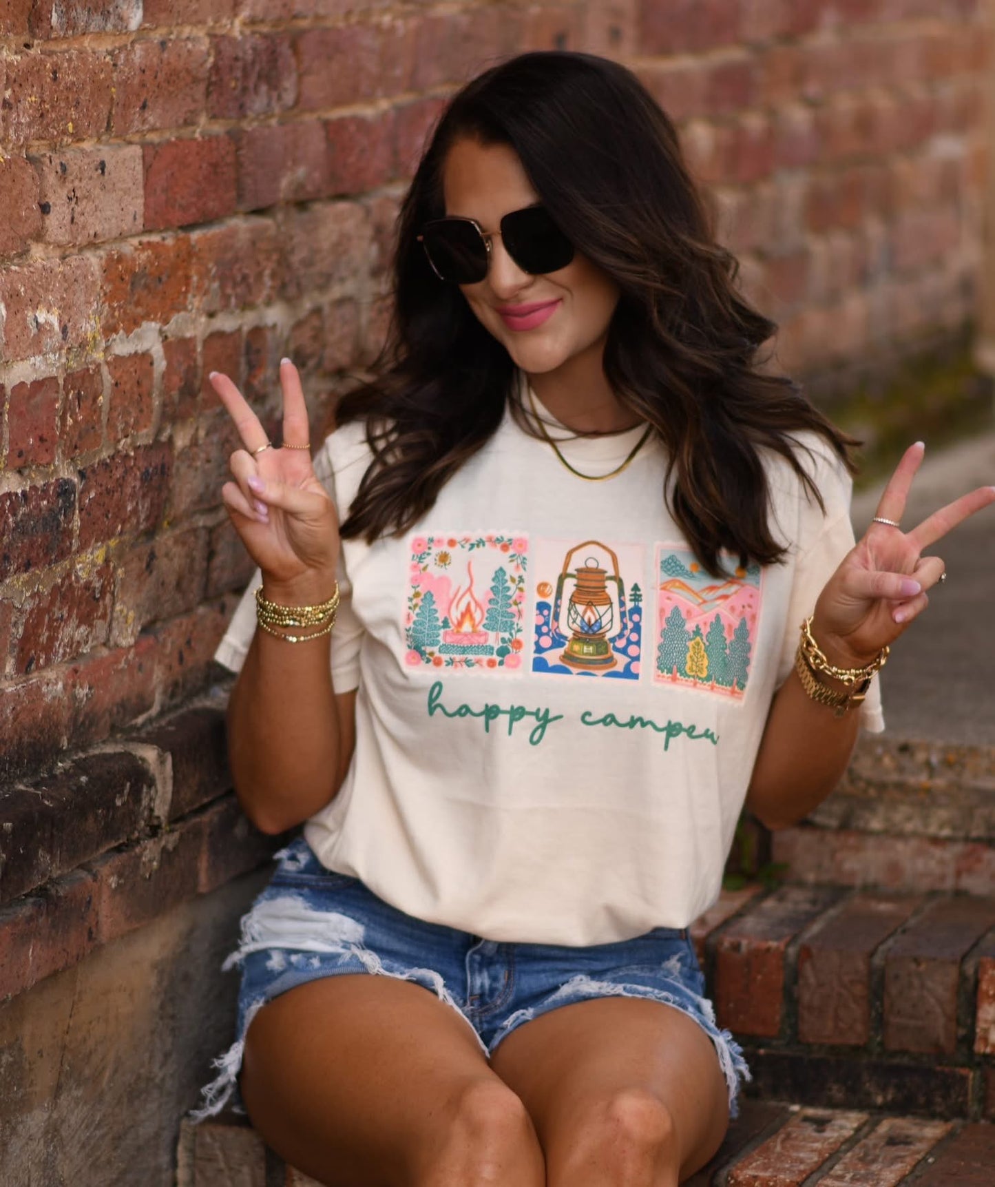 Happy Camper Graphic Tee
