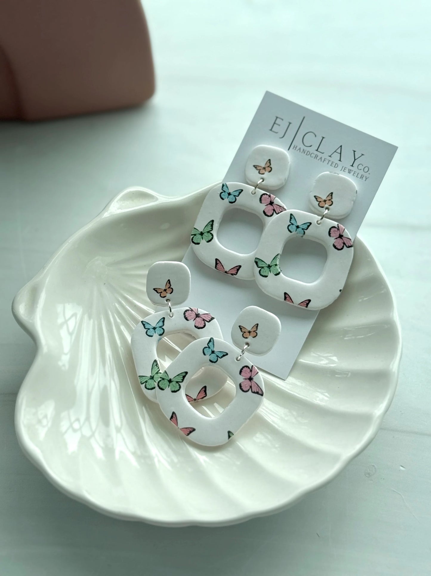 Beautiful Butterfly Dangle Earrings