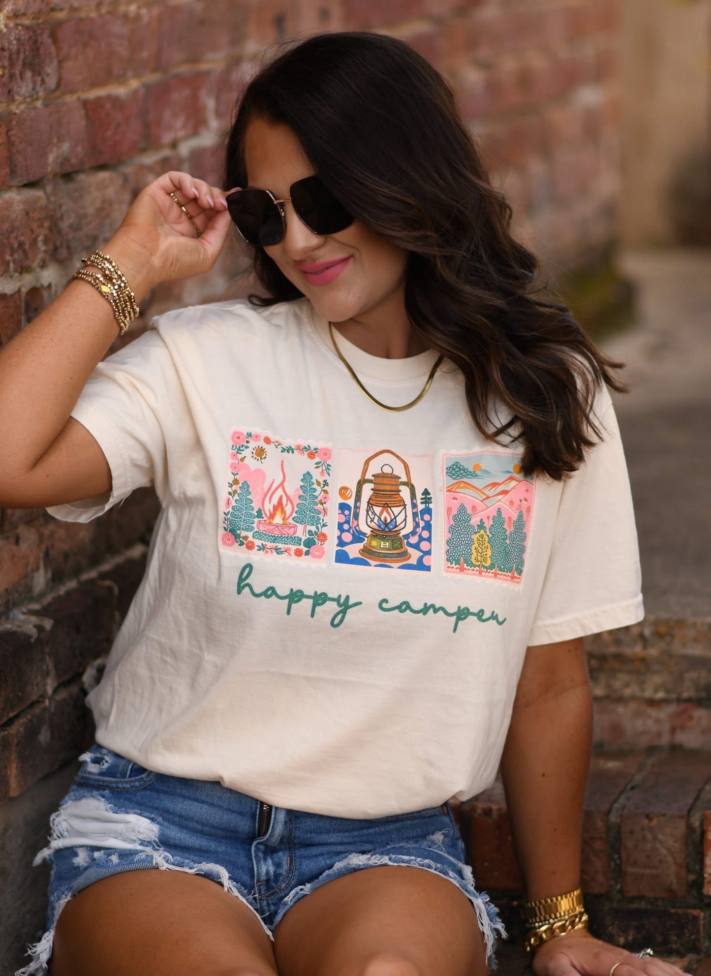 Happy Camper Graphic Tee
