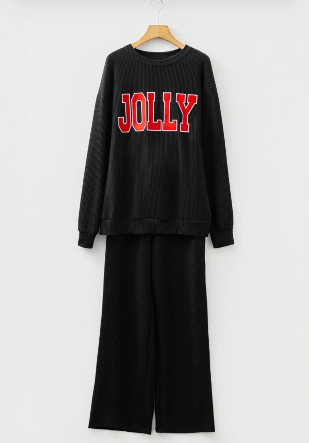 *PREORDER* Corded Christmas Long Sleeve Pants Set
