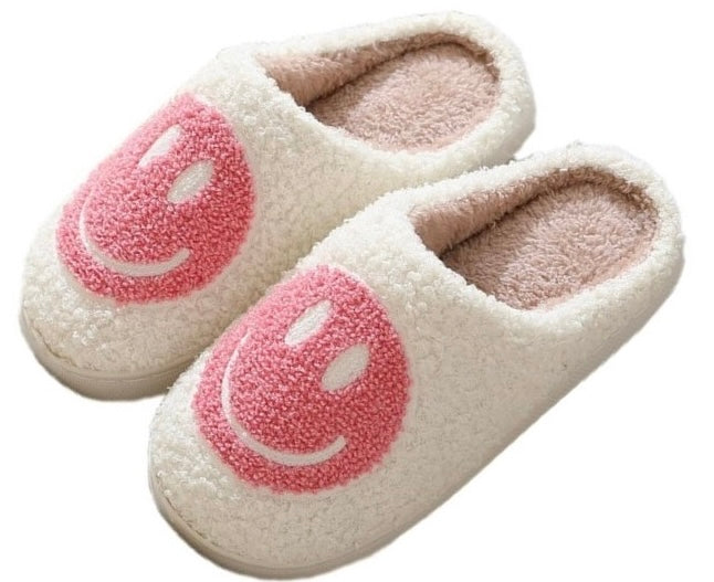 Pink Happy Slippers