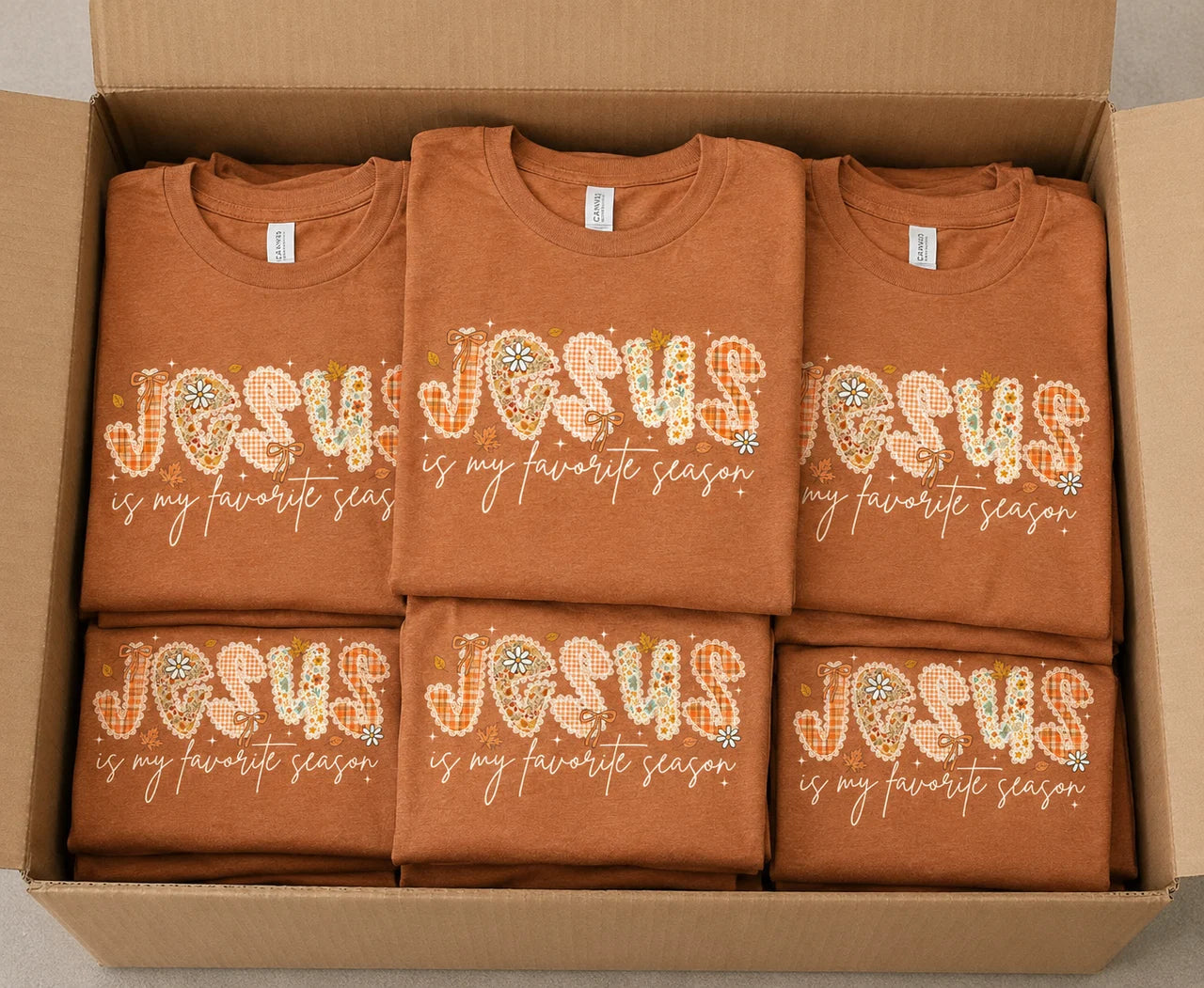 Jesus Is My Favorite Season Graphic Tee