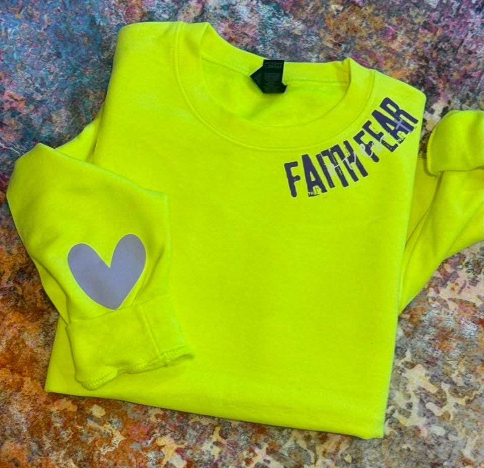 Faith Over Fear Graphic Sweatshirt
