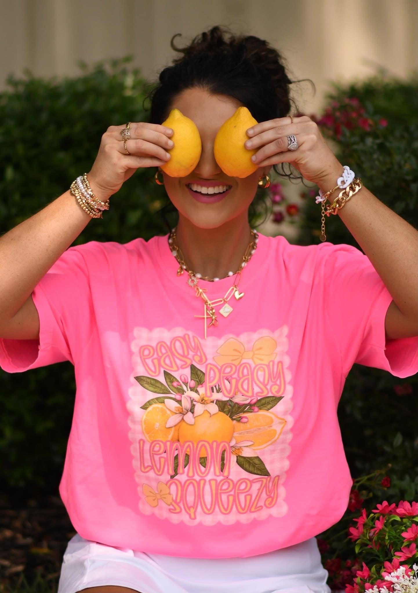 Easy Peasy Lemon Squeezy Graphic Tee
