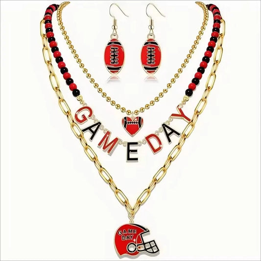 *PREORDER* Game Day Set With Earrings