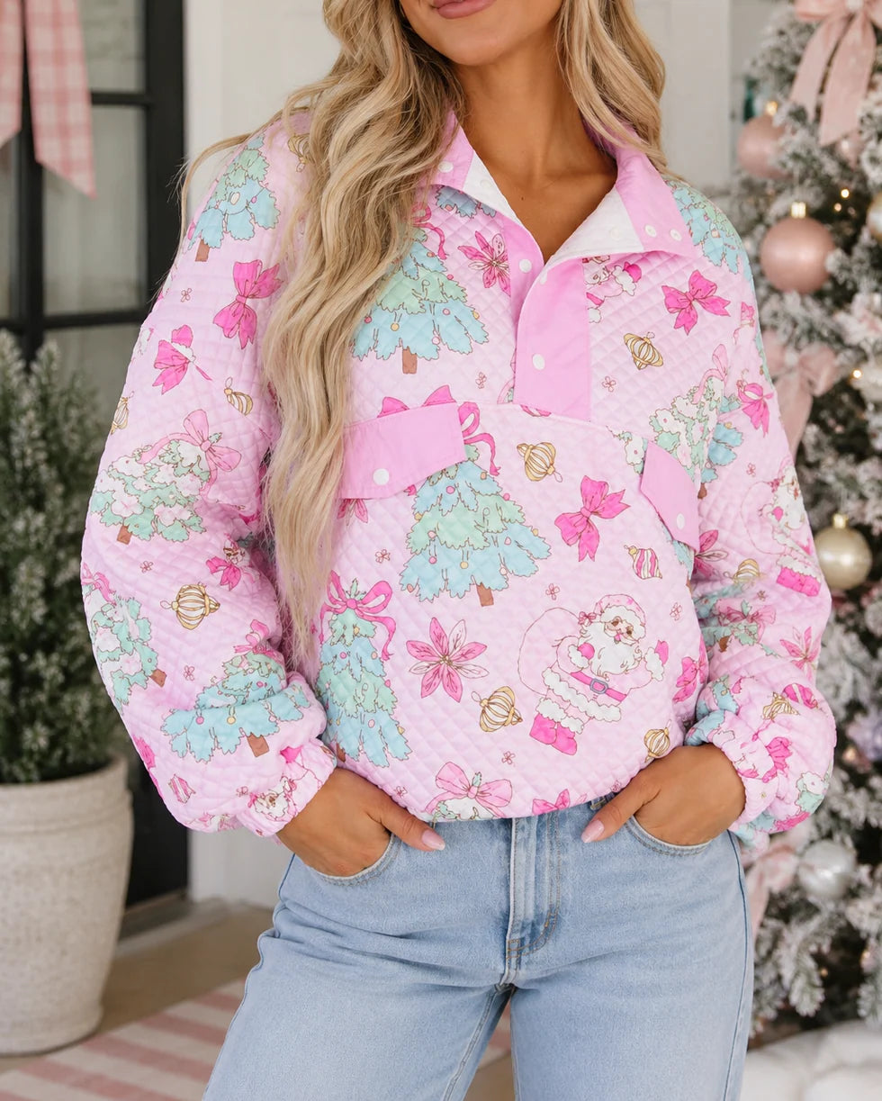 *PREORDER* Pink Christmas Sweatshirt