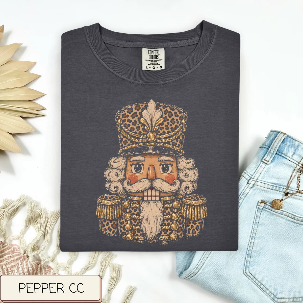 Leopard Nutcracker Graphic Tee