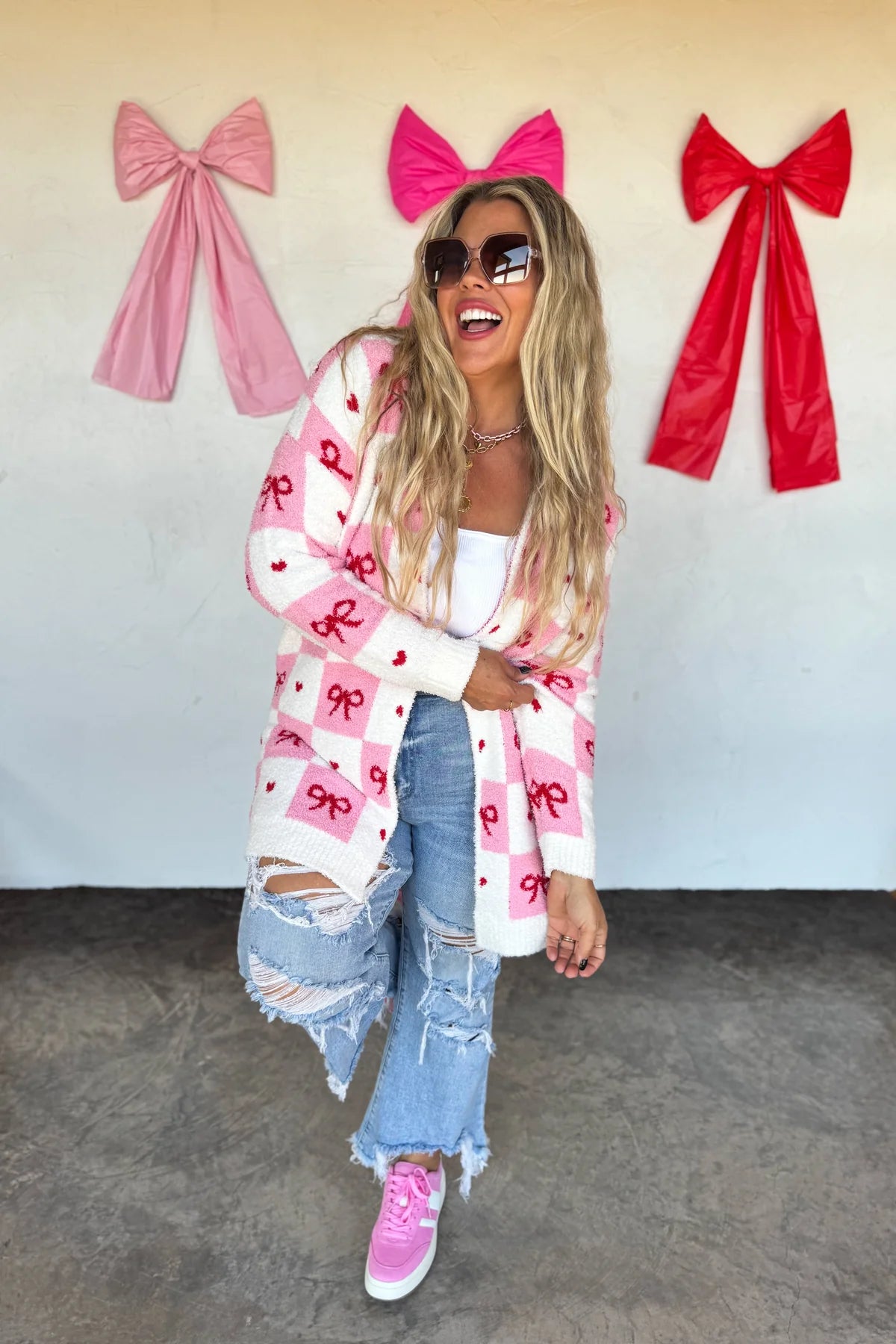 Valentine Cloud Cardigan Plus+