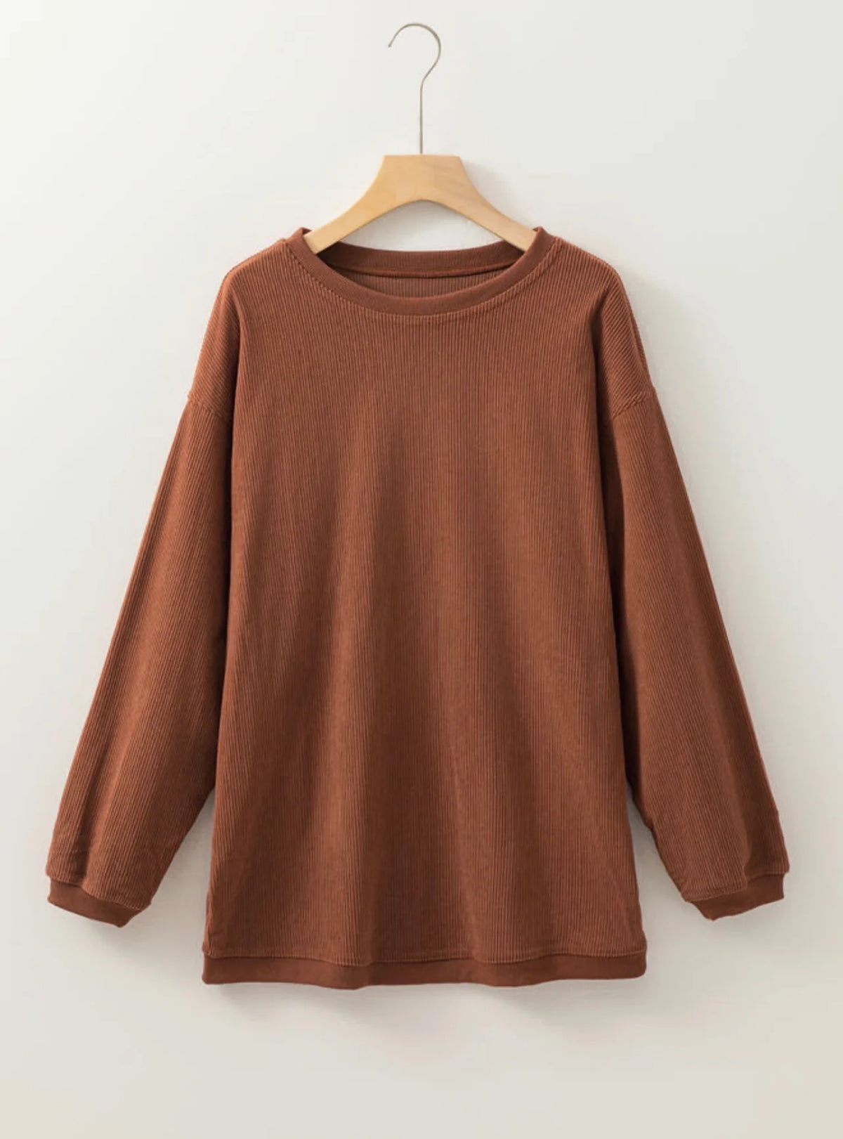 *PREORDER* Ribbed Oversized Sweatshirt