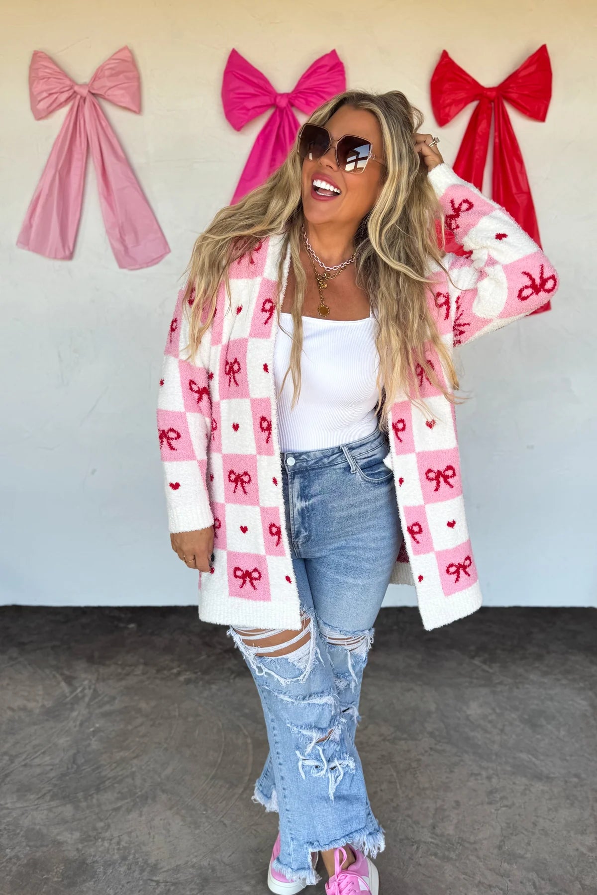Valentine Cloud Cardigan Plus+