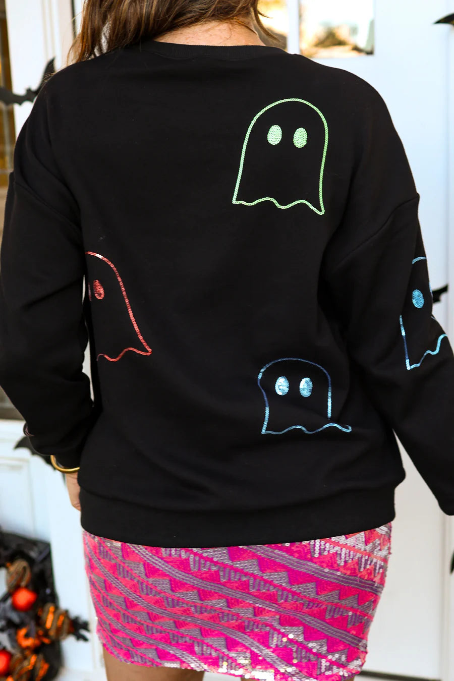 Boo Pullover Sweater