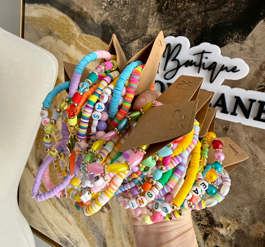 Mystery Easter Theme Bracelet Stack