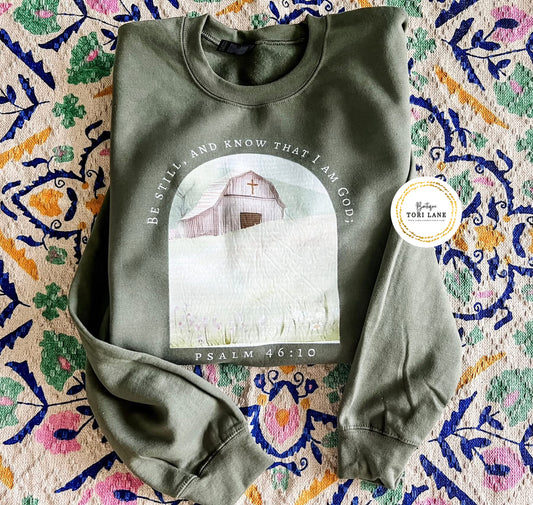 Be Still Graphic Sweatshirt