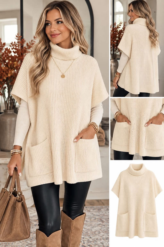 *PREORDER* Casual Turtleneck Sweater