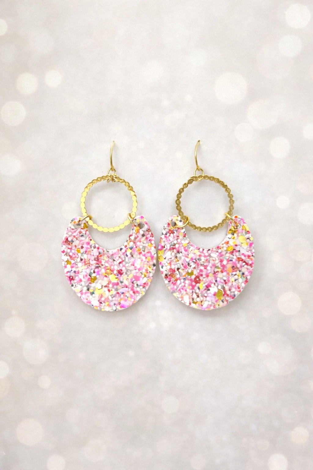 Pink Glamour Earrings