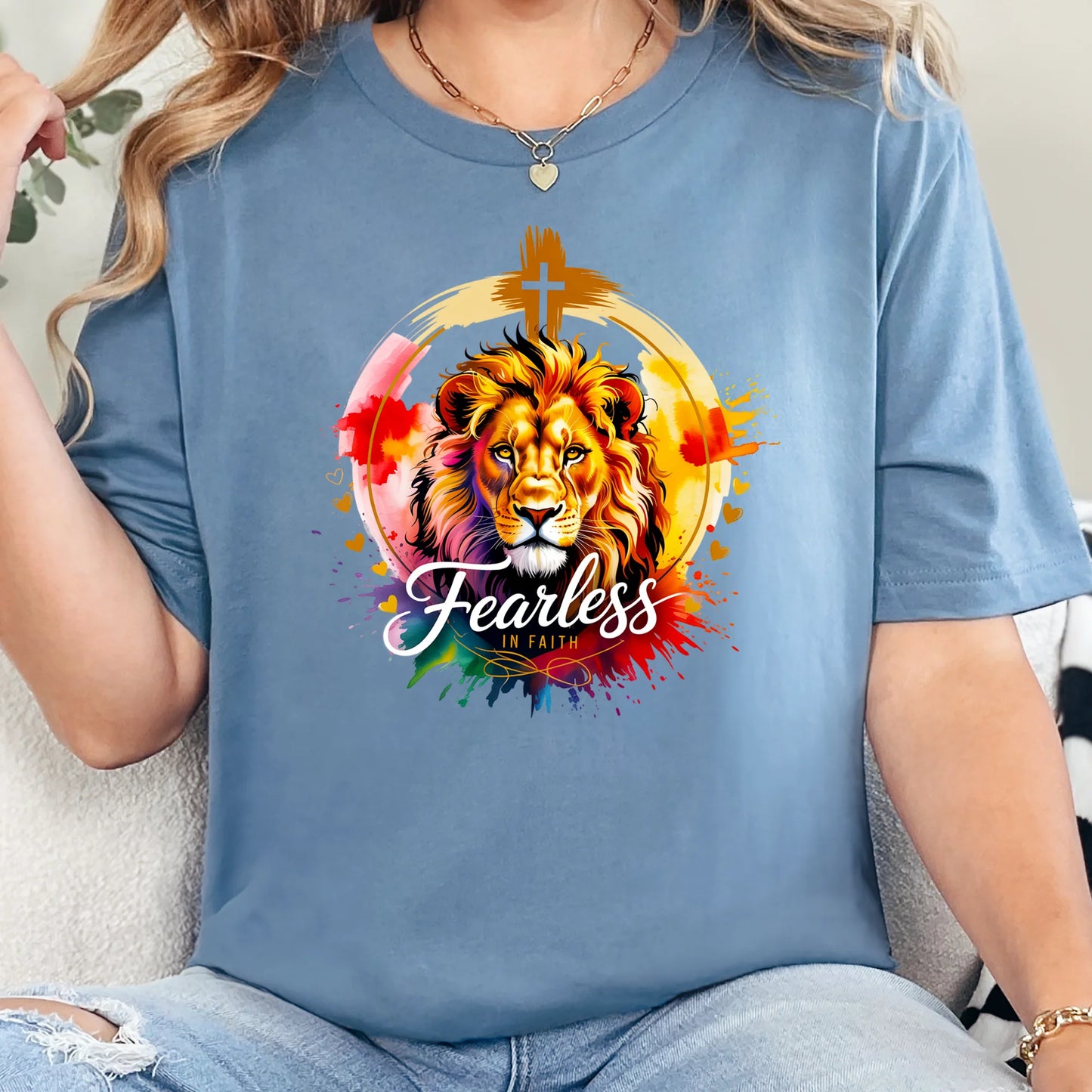 Fearless in Faith Graphic Tee