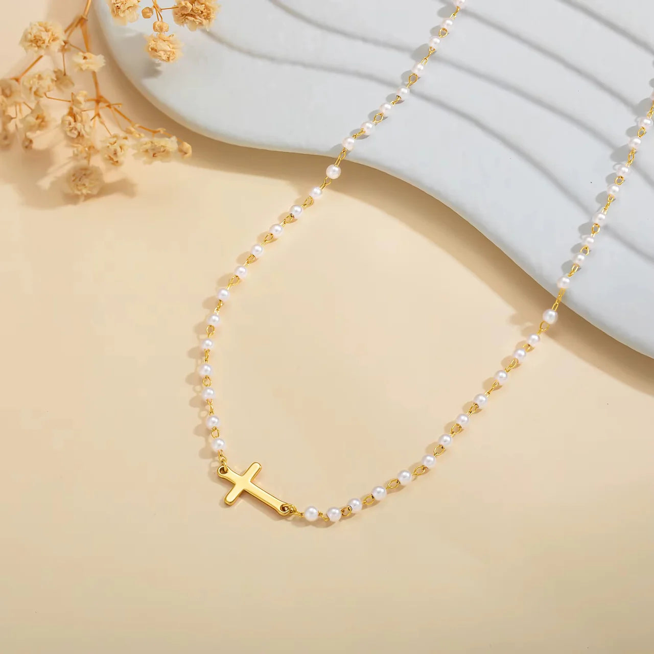 Pearls of Faith Necklace