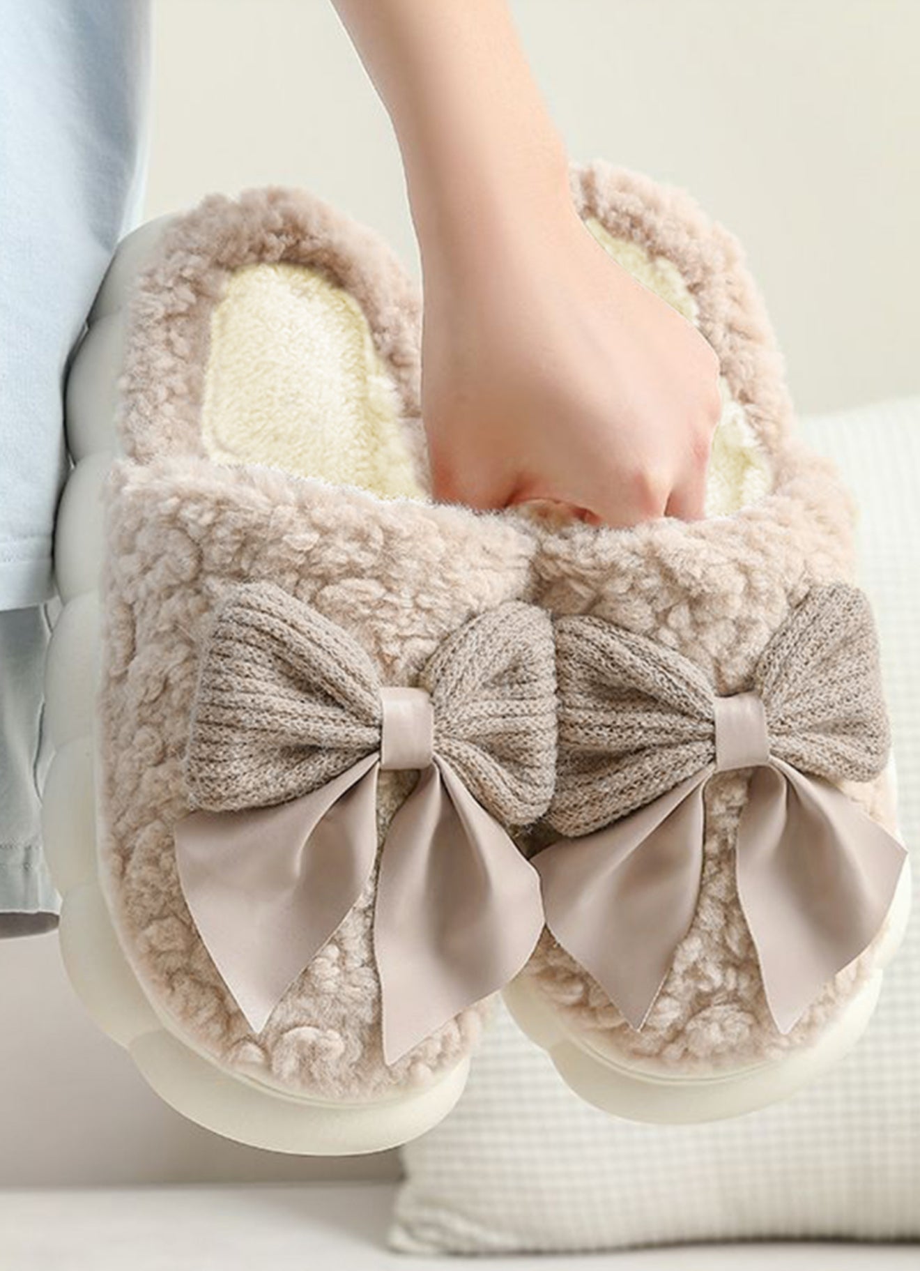 Bow Slippers