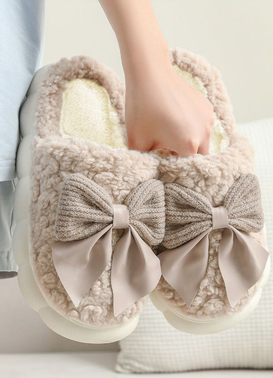 Bow Slippers
