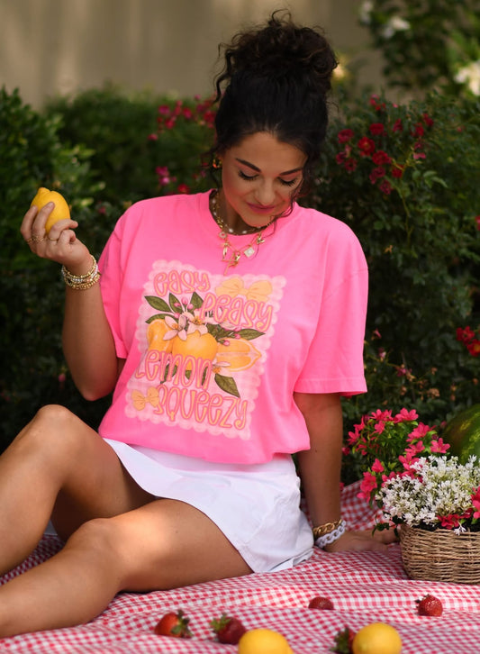 Easy Peasy Lemon Squeezy Graphic Tee